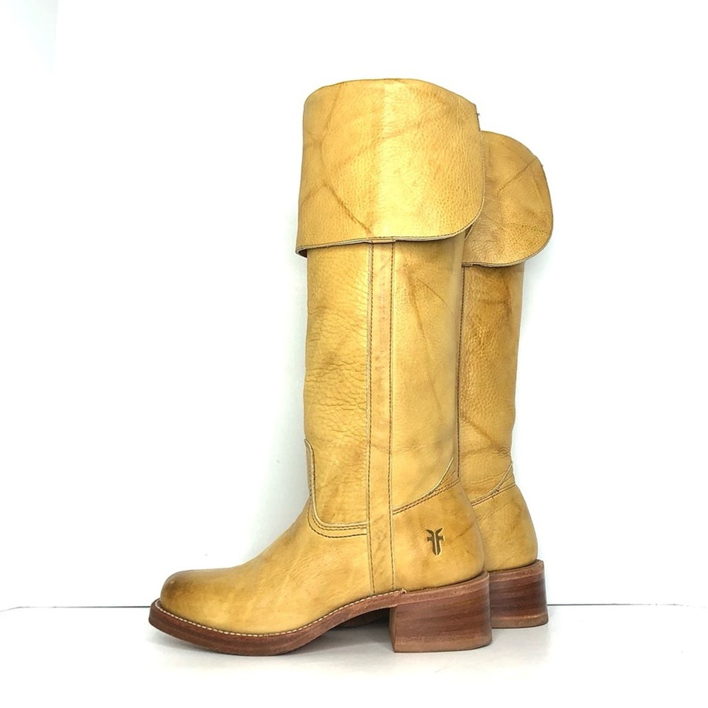 Frye Women's Over the Knee Boots - Tan - Picture 4 of 11